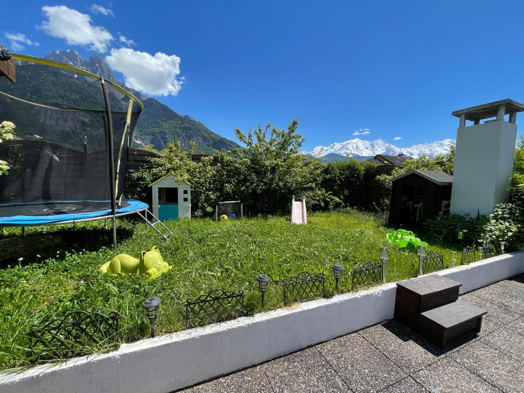 Rooftop 1 - Jacuzzi privé au pied du Monte-blanco Sallanches Extérieur photo